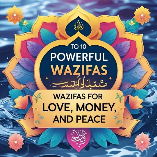 Top 10 Powerful Wazifas for Love, Money, and Peace