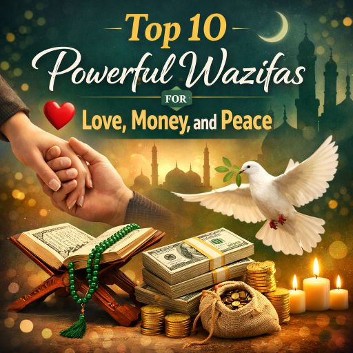 Top 10 Powerful Wazifas for Love