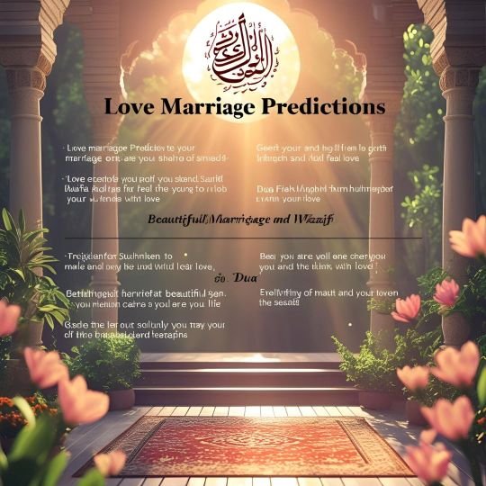 Home 25 Love Marriage Prediction And Solution: Dua, Wazifa