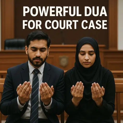 An Effective Dua For Success In a Court Case