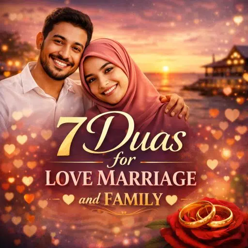 7 Duas for Love Marriage and Family