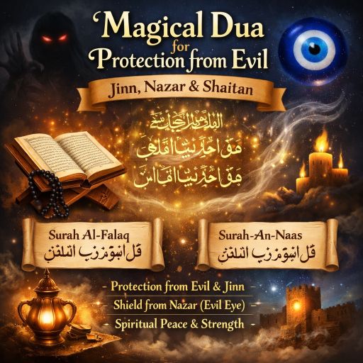 Magical dua for protection against Evil, Jinn, Nazar