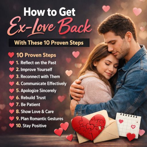 How to Get Ex-Love Back With These 10 Proven Steps