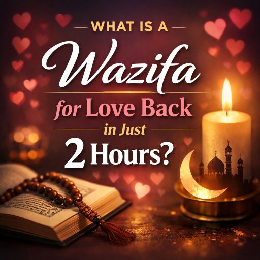 What is a wazifa for love back in just 2 hours